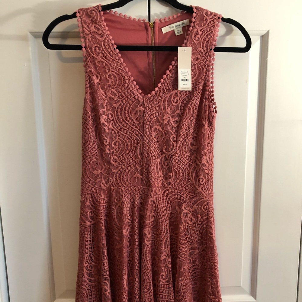 Francescas rose colored dress!